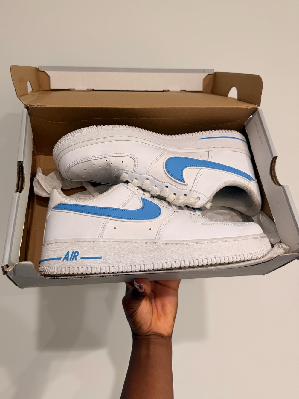 Air Force 1 '07 3 University Blue Swish